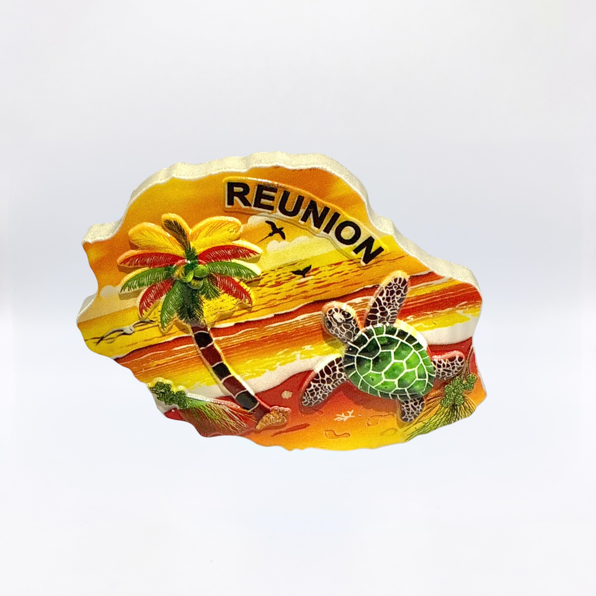 Magnet Tortue Palmier