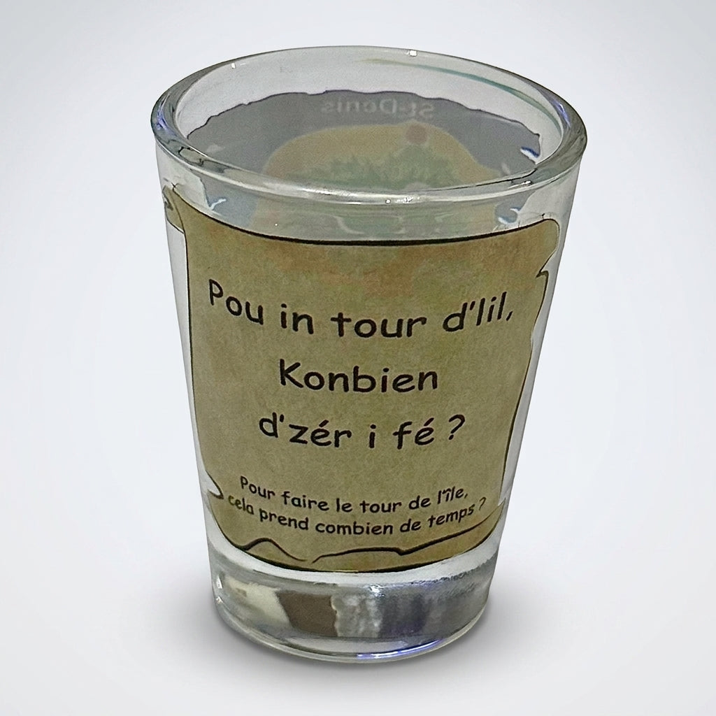 Verre à Shot Carte