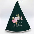 Torchon Rond Fleurs