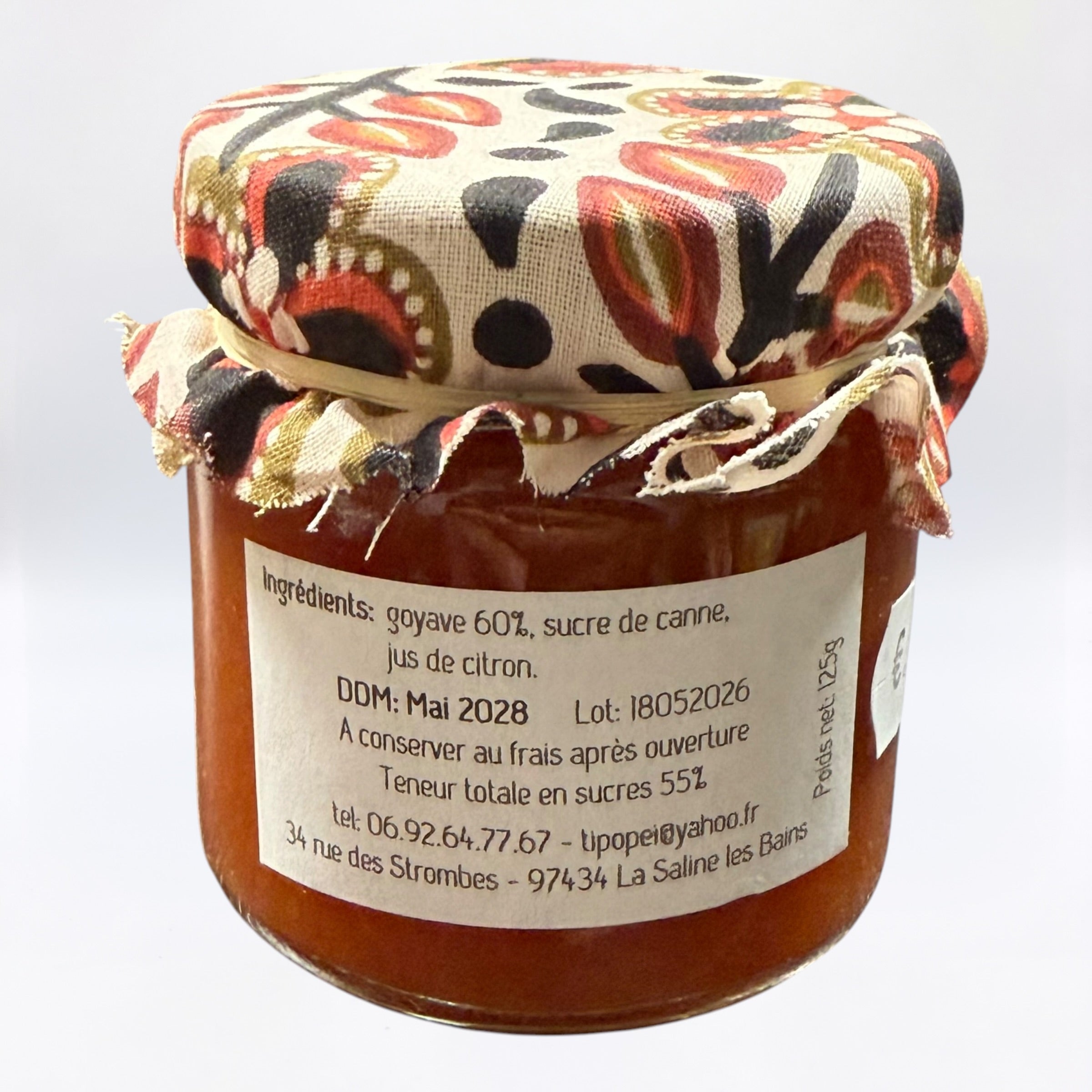 Confiture Goyave Rose De Cilaos