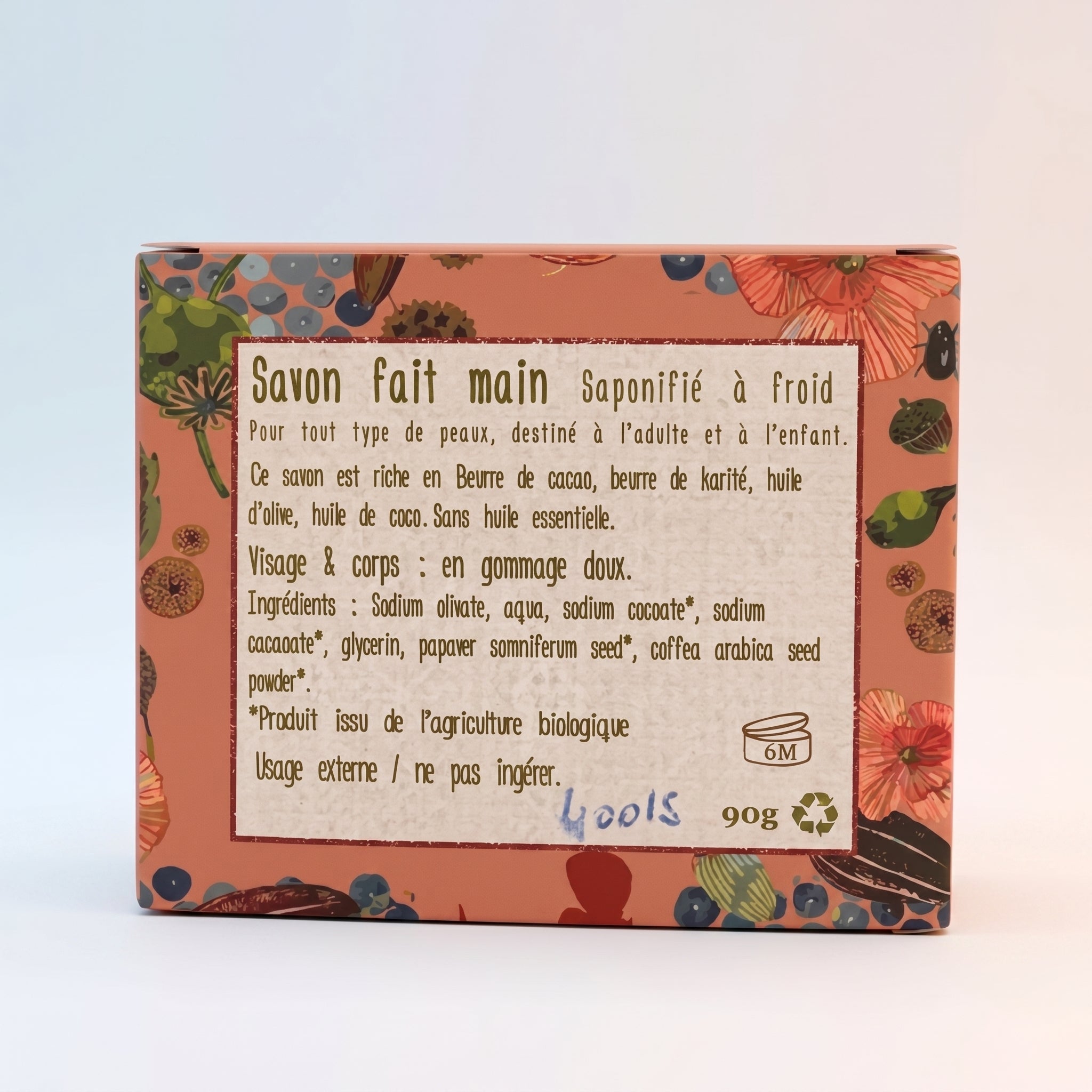 Savon Pavot Cacao