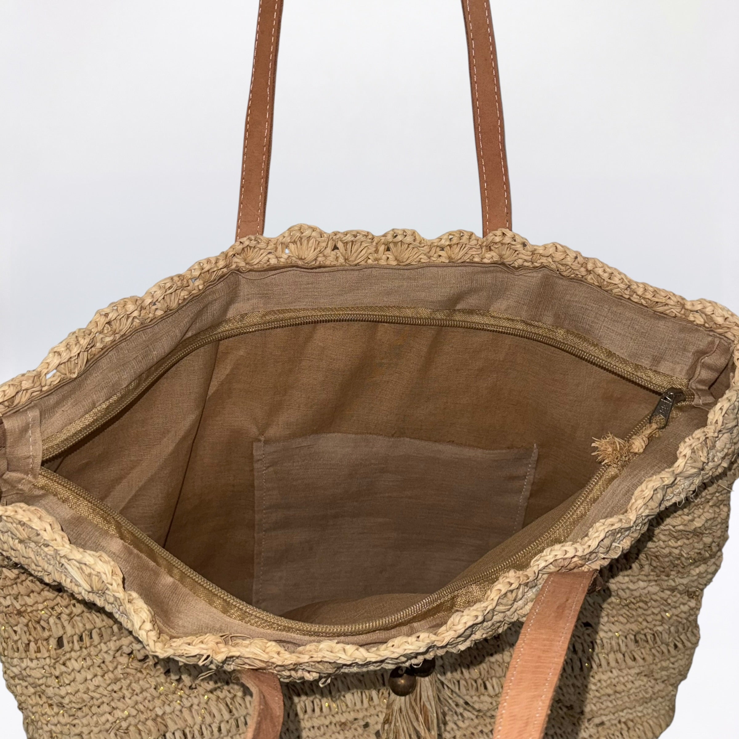 Sac Rafia Naturel
