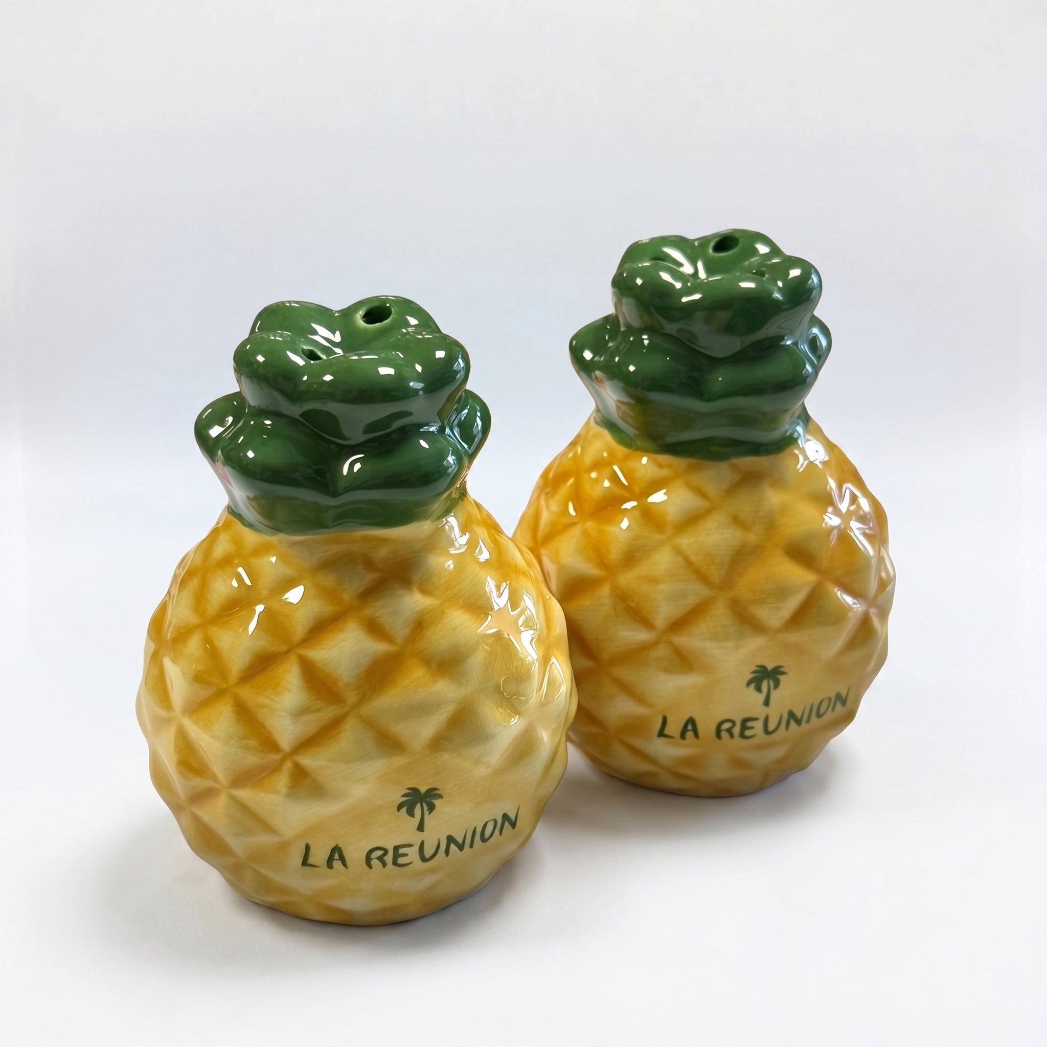 Pots à Sel et Poivre Ananas