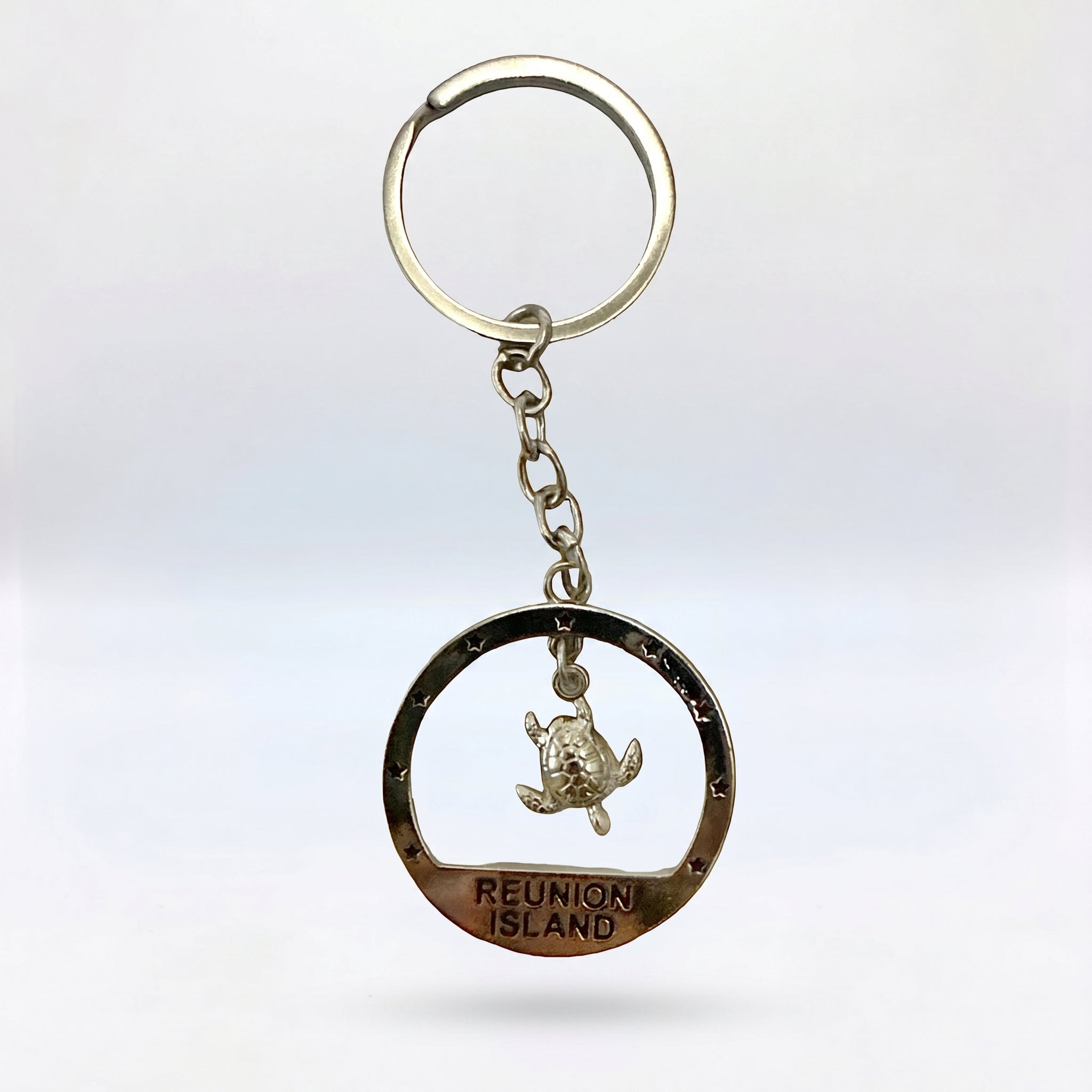 Porte-Clé Tortue Anneaux