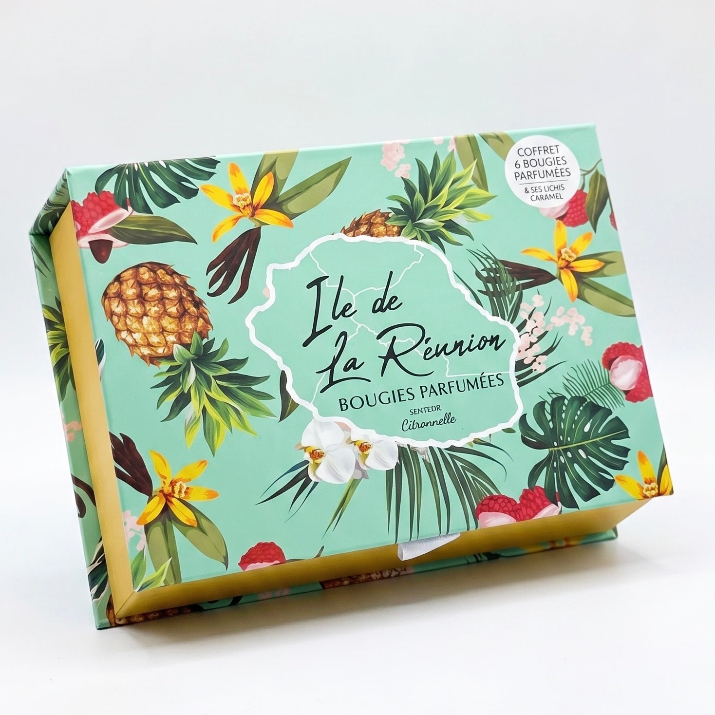Coffret 6 bougies citronnelle
