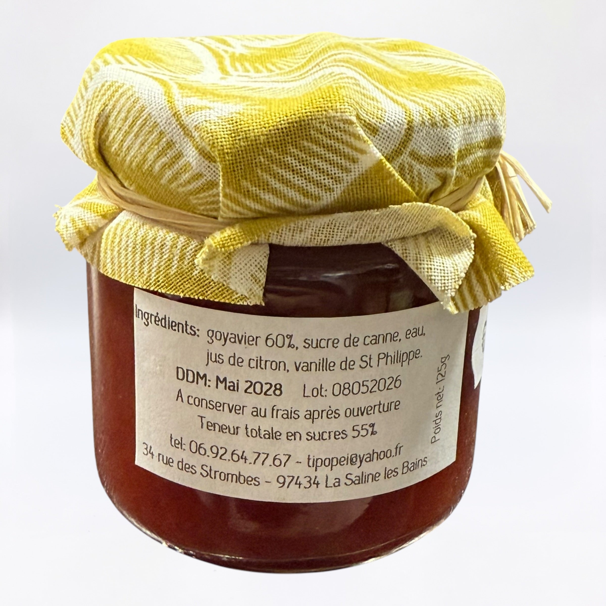 Confiture Goyavier / Vanille De Saint-Philippe