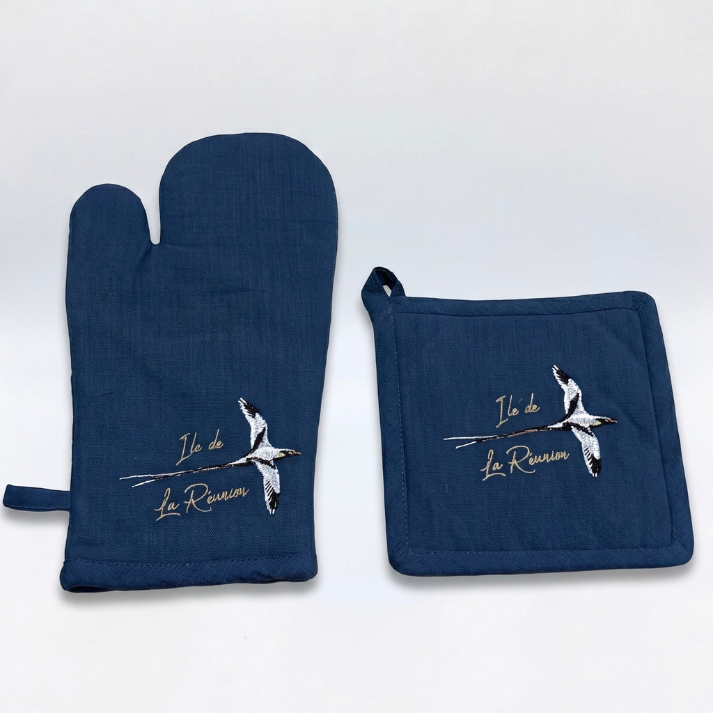 Gants+Manique Paille-En-Queue