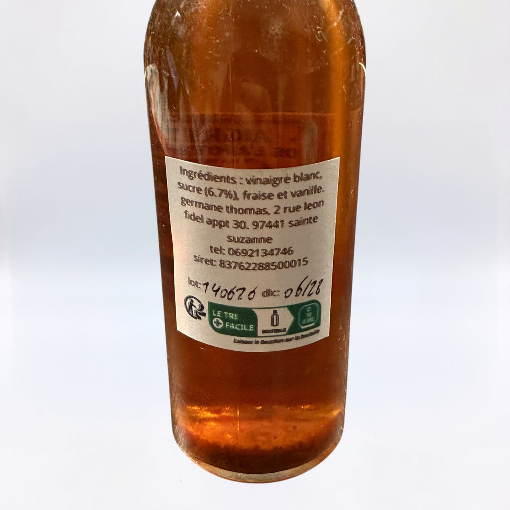 Vinaigre Fraise Vanille