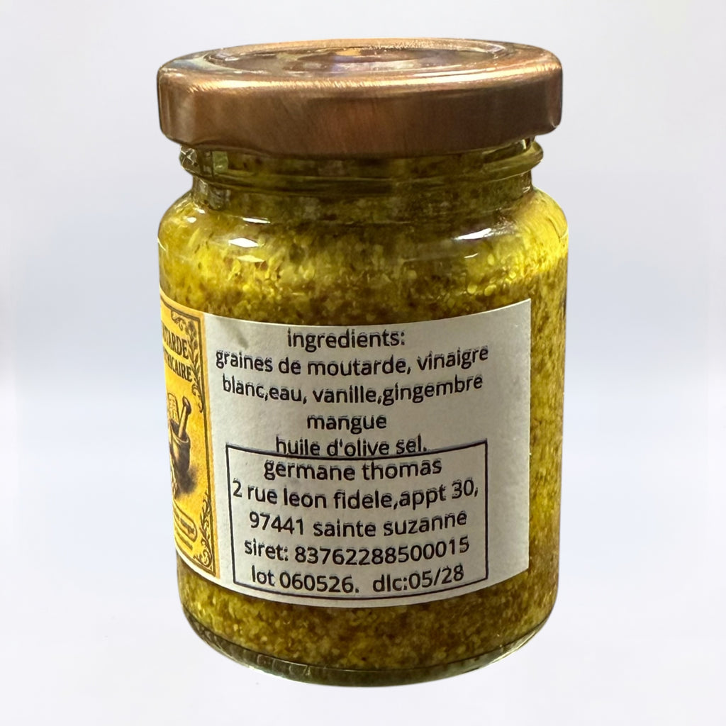Moutarde Péi Gingembre/Mangue
