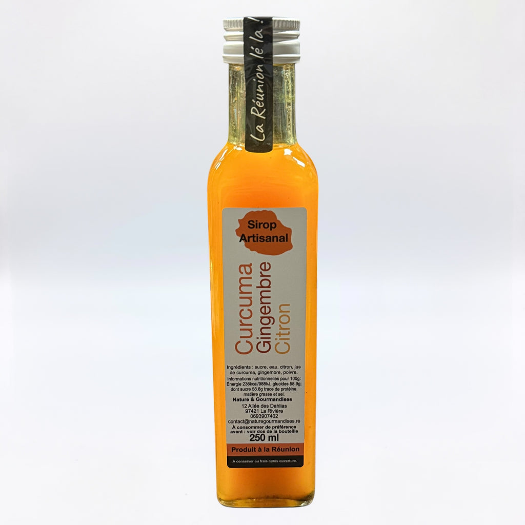 Sirop Curcuma Gingembre Citron