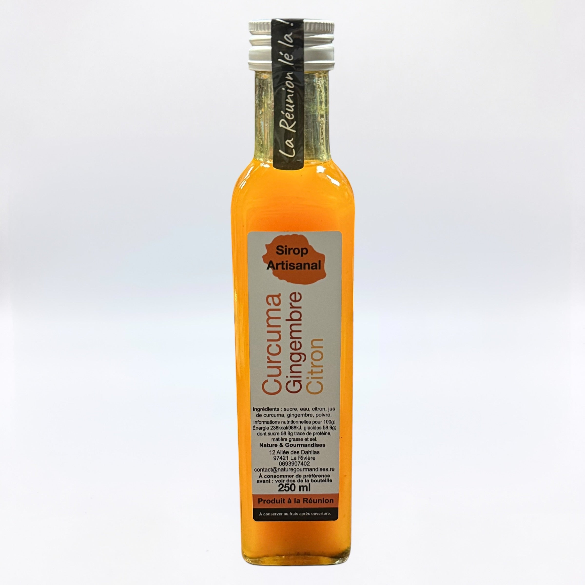 Sirop Curcuma Gingembre Citron