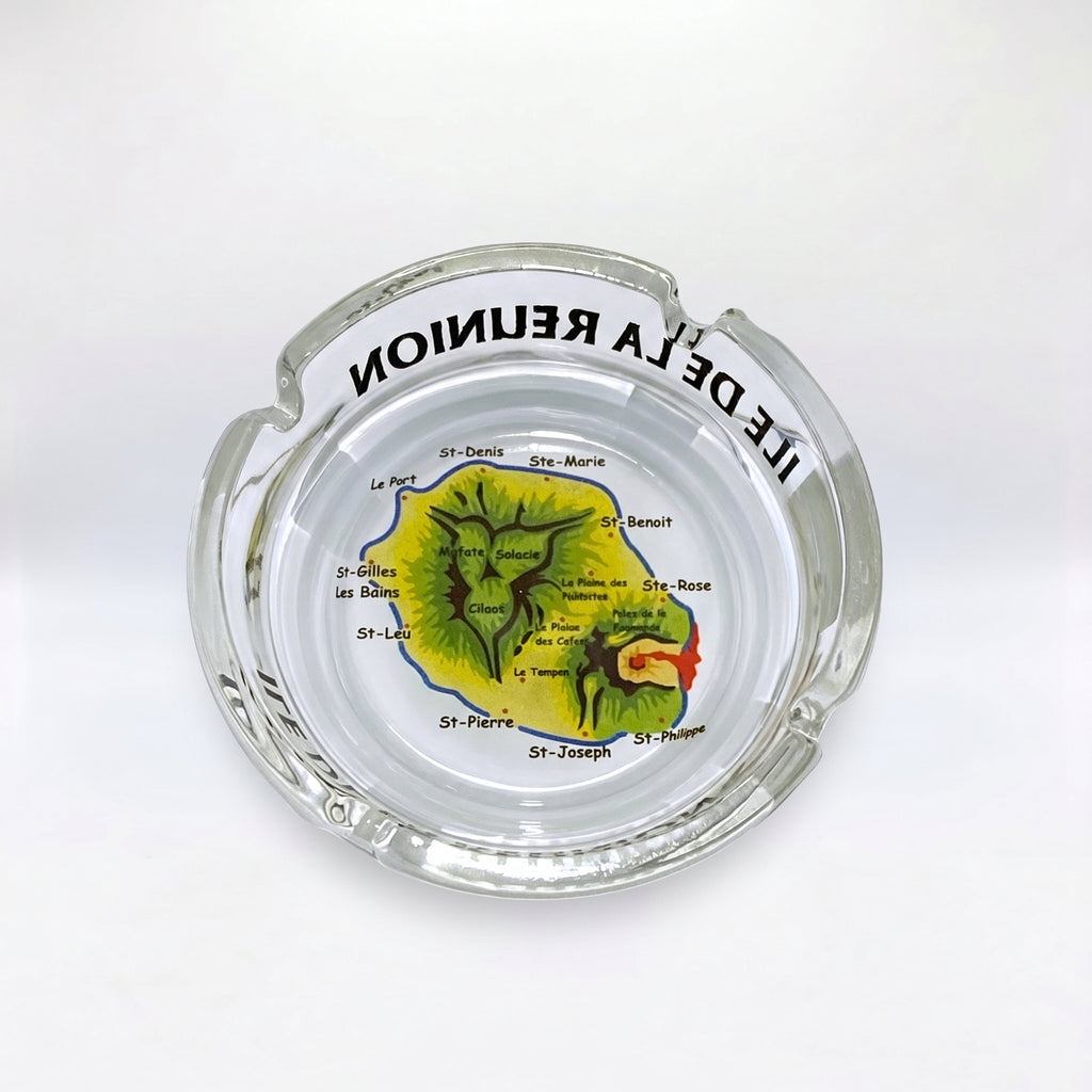 Cendrier Carte Verre