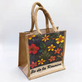 Sac Jute Floral