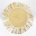 Sous-plat Rafia Naturel Bali