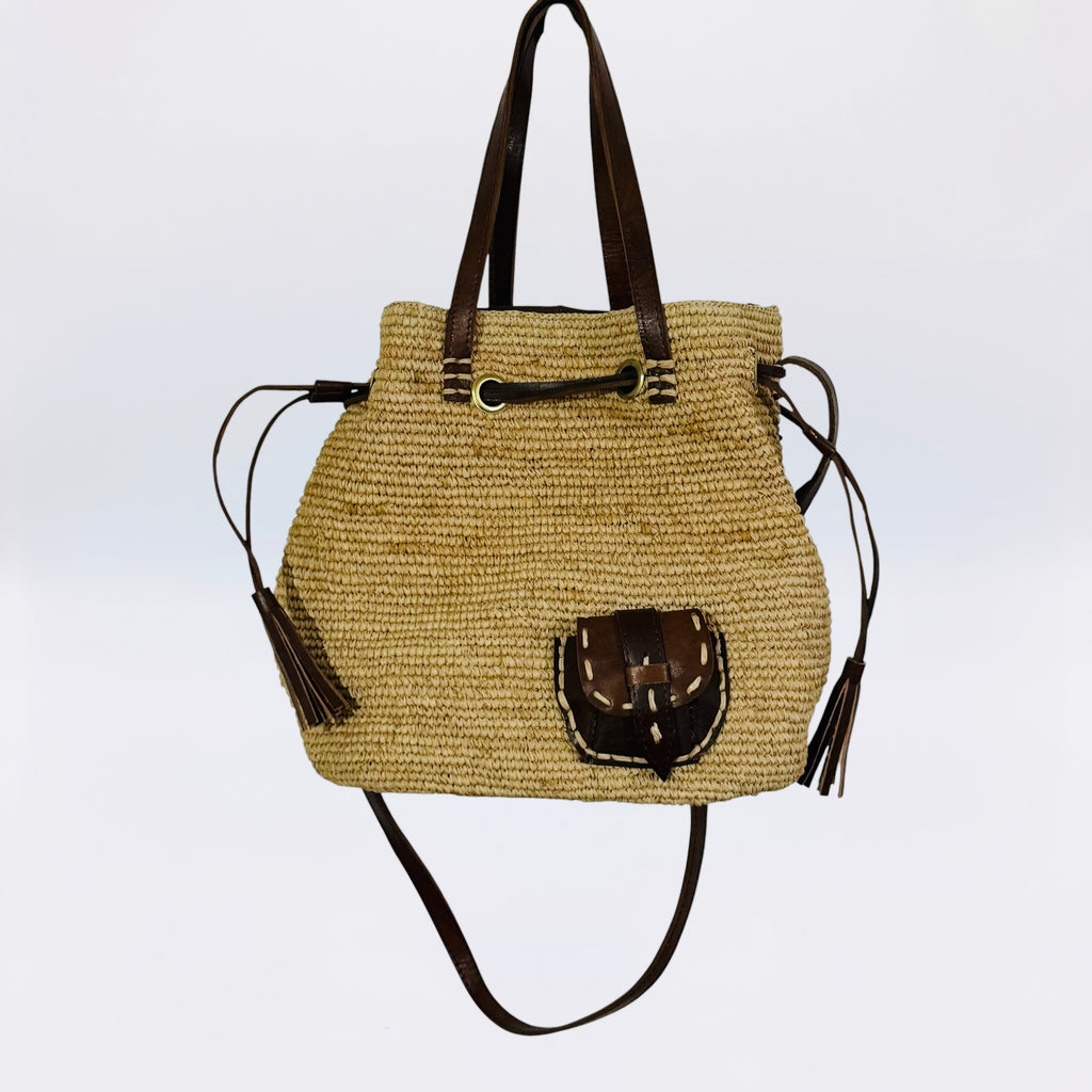 Sac Rafia « Lancel »