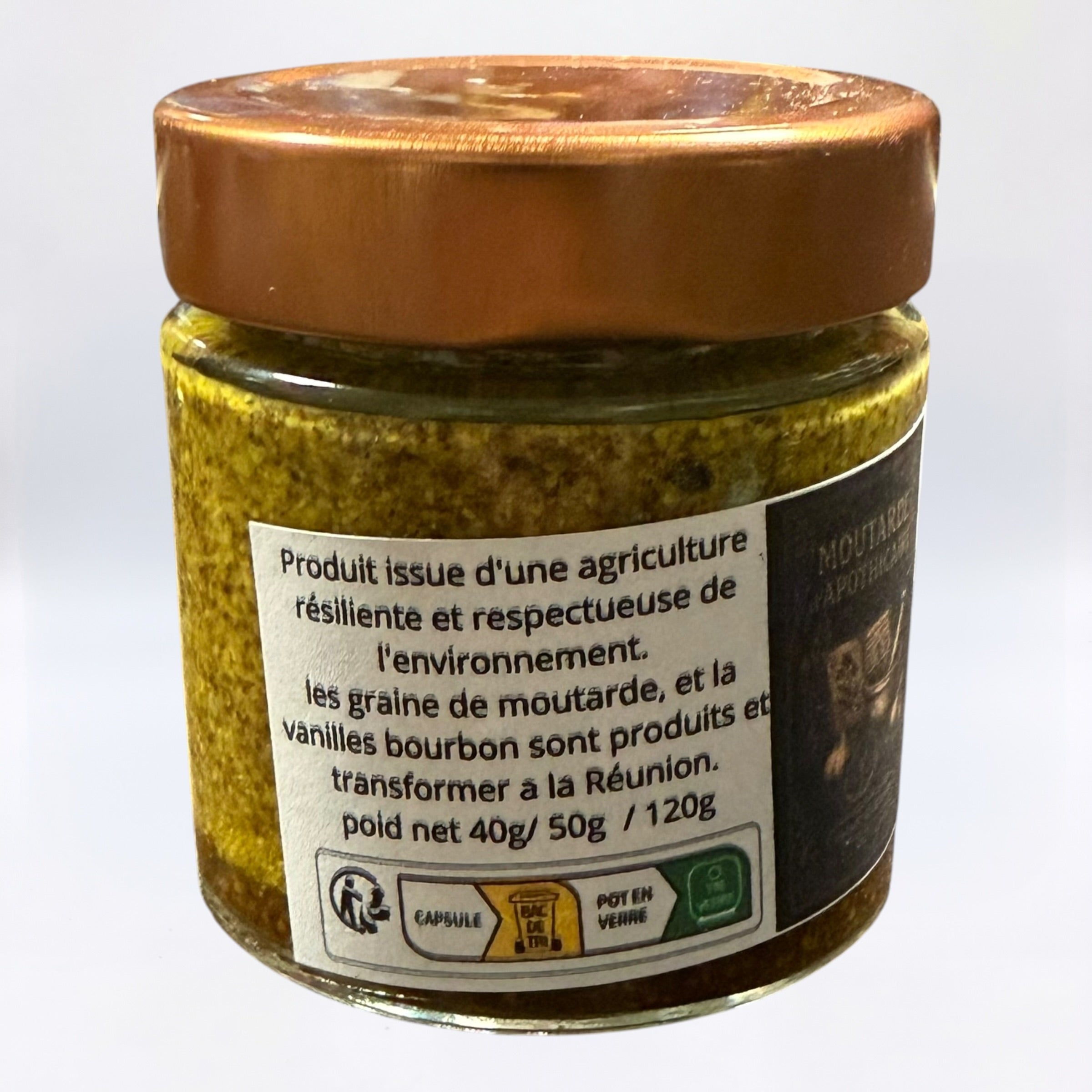 Moutarde Péi à l’Ail Noir