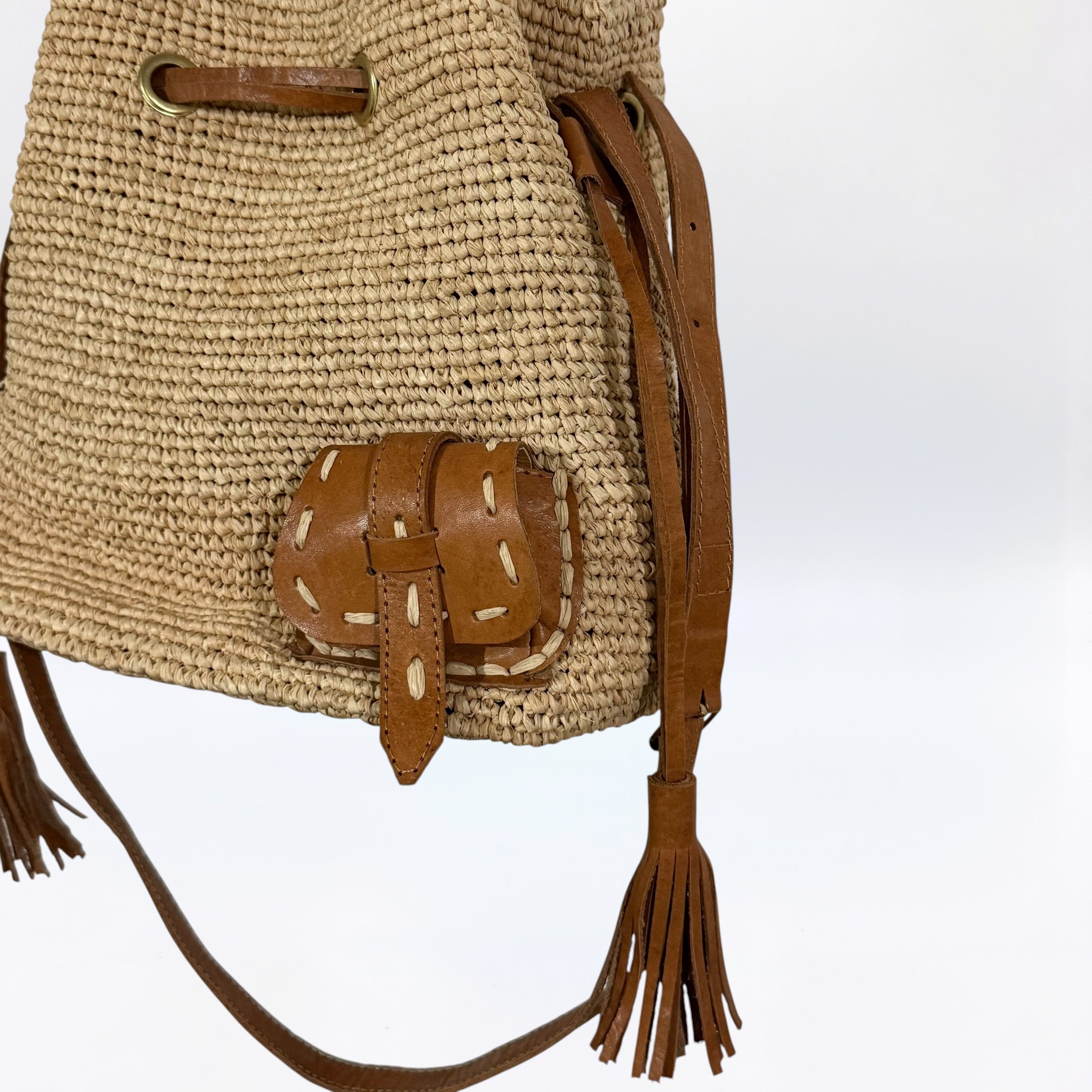 Sac Rafia « Lancel »