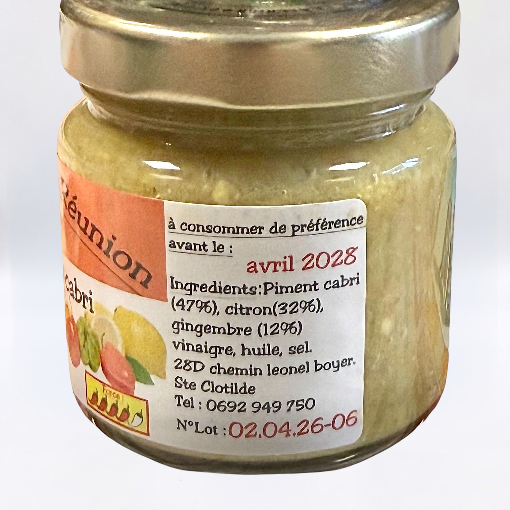 Piment Cabri au Citron