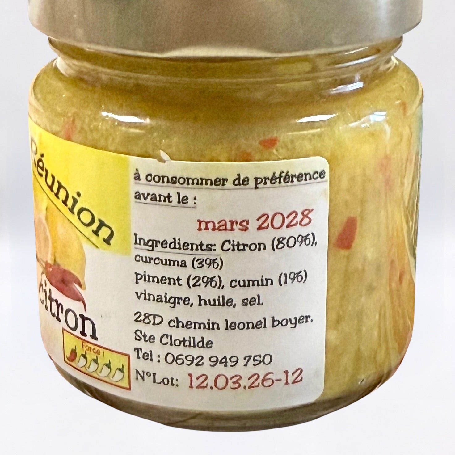 Achards de citron