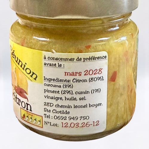 Achards de citron