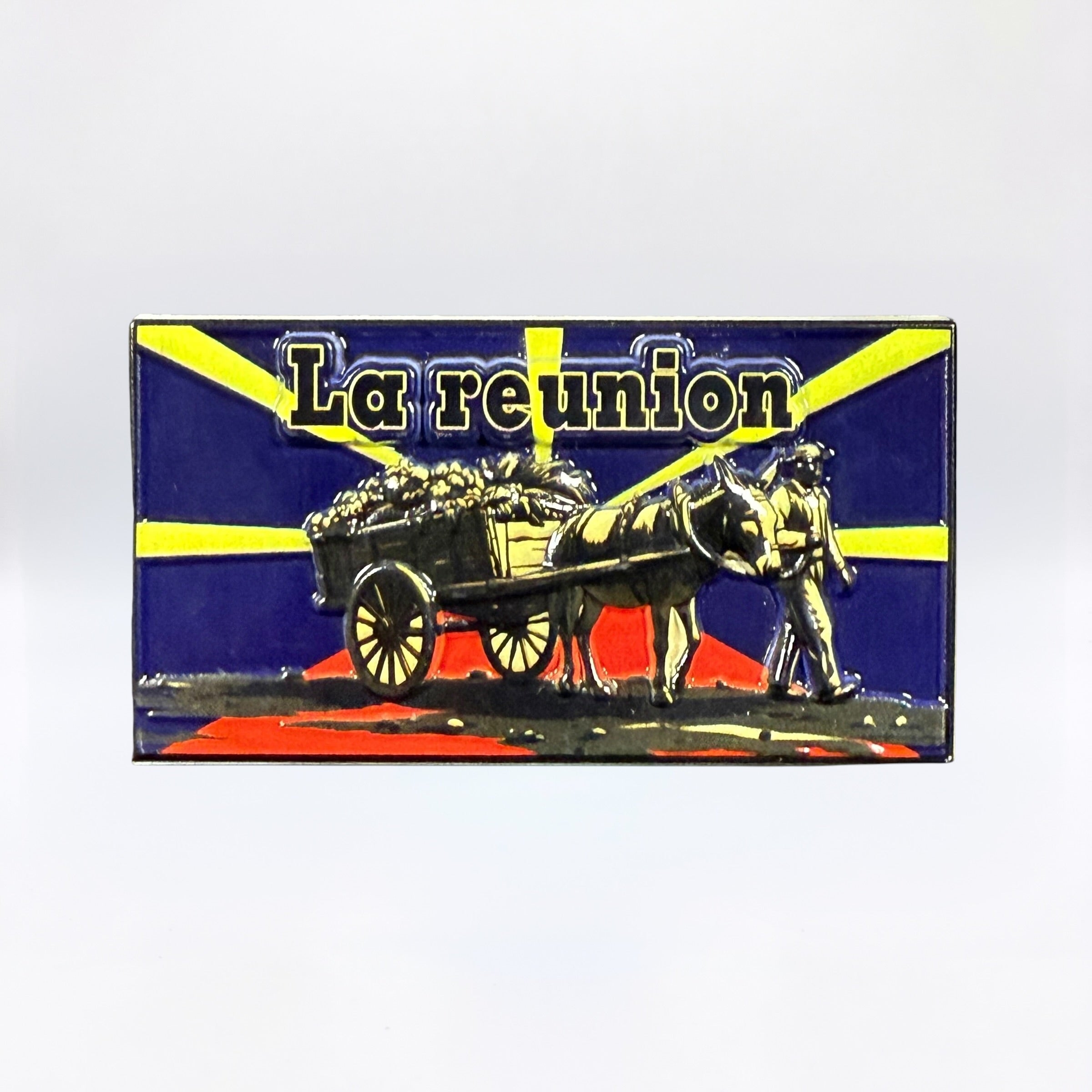 Magnet Drapeau Charette