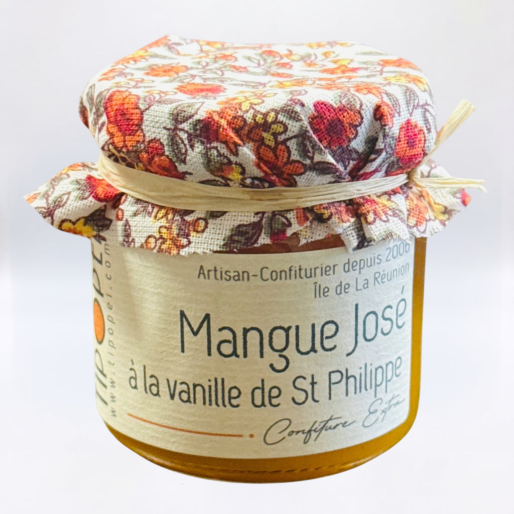 Confiture Mangue José/Vanille de Saint-Philippe