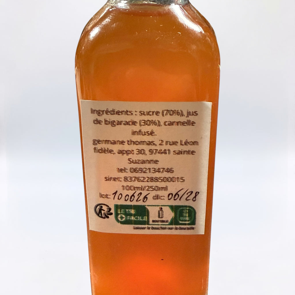 Sirop de Bigarade Cannelle