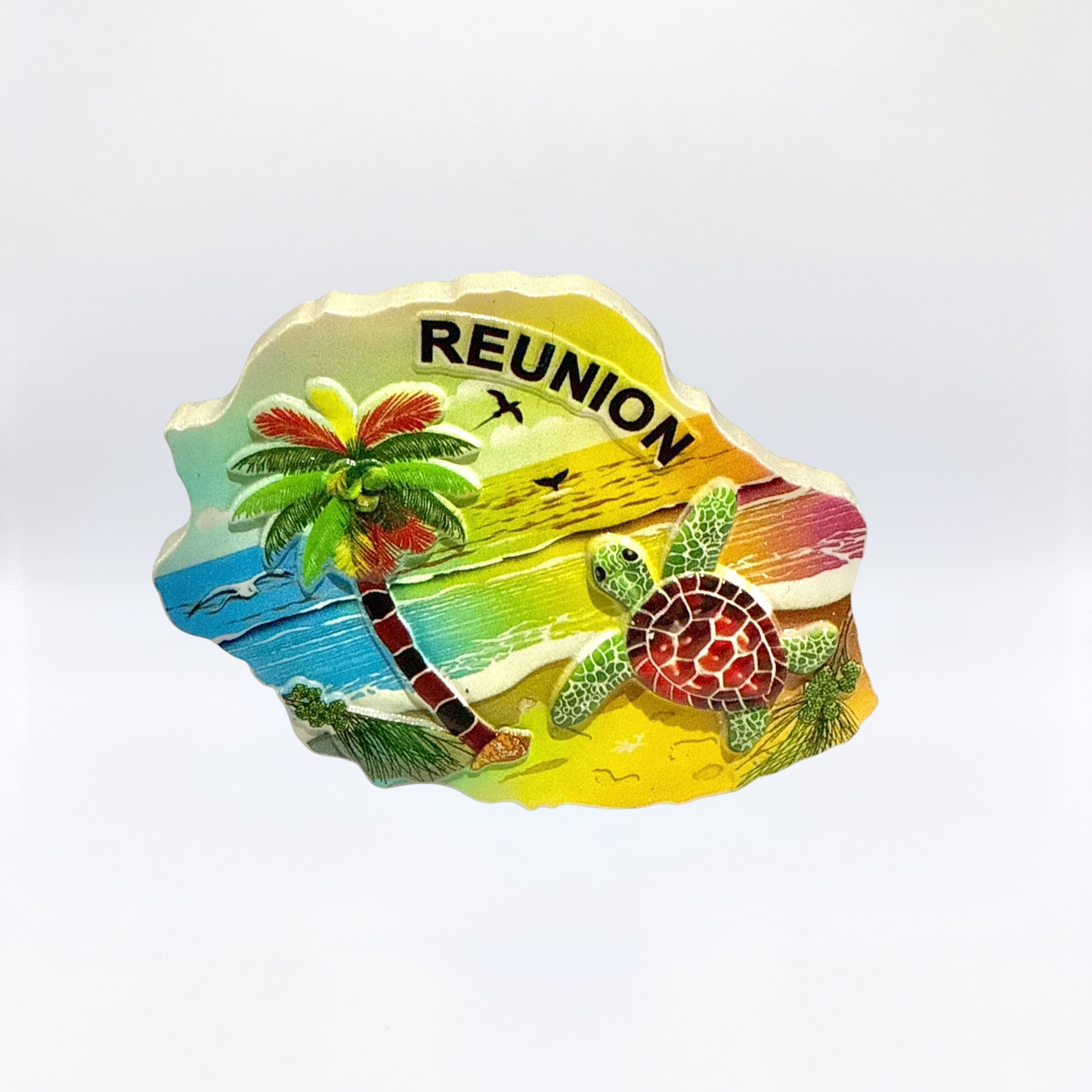 Magnet Tortue Palmier