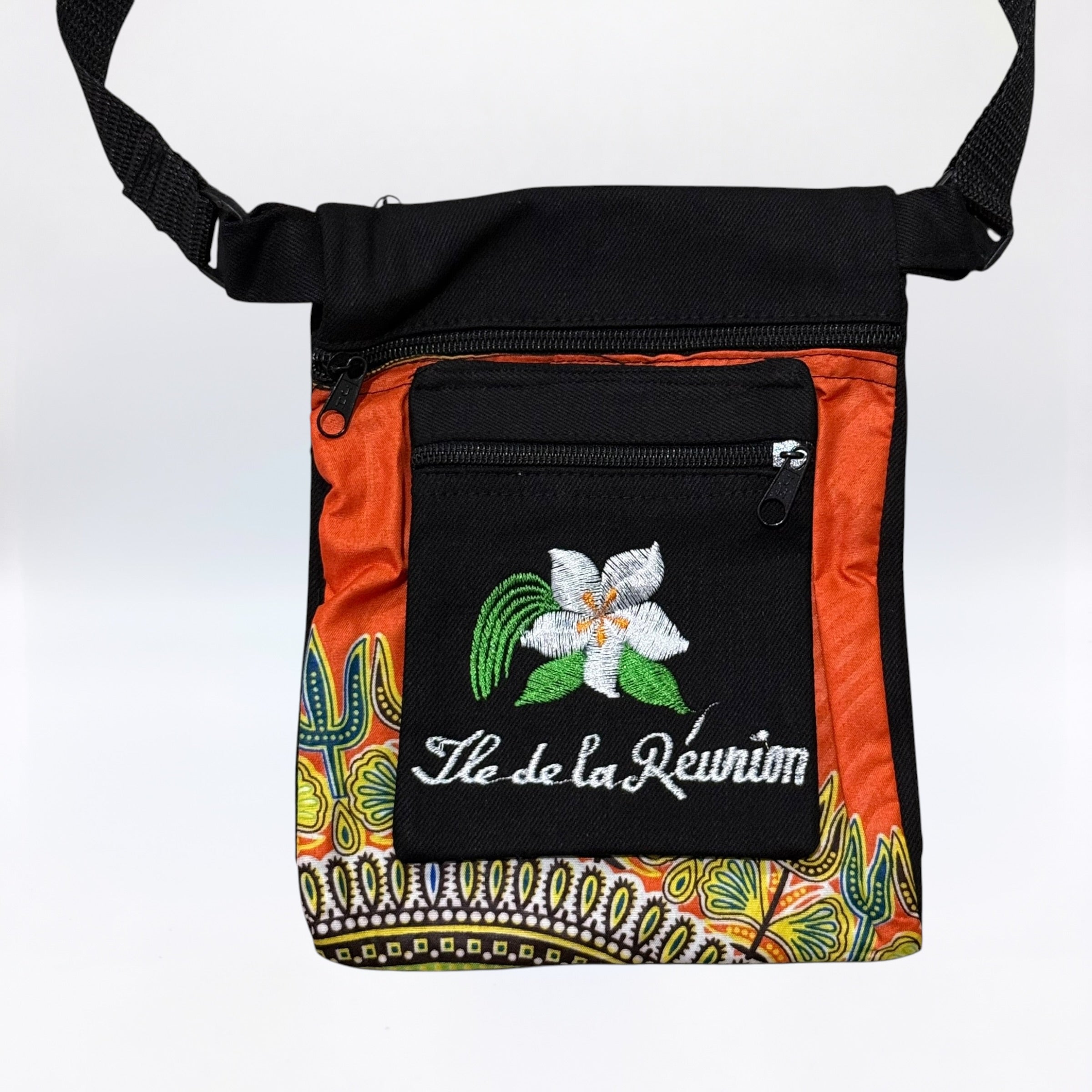 Sacoche Brodé Fleurs