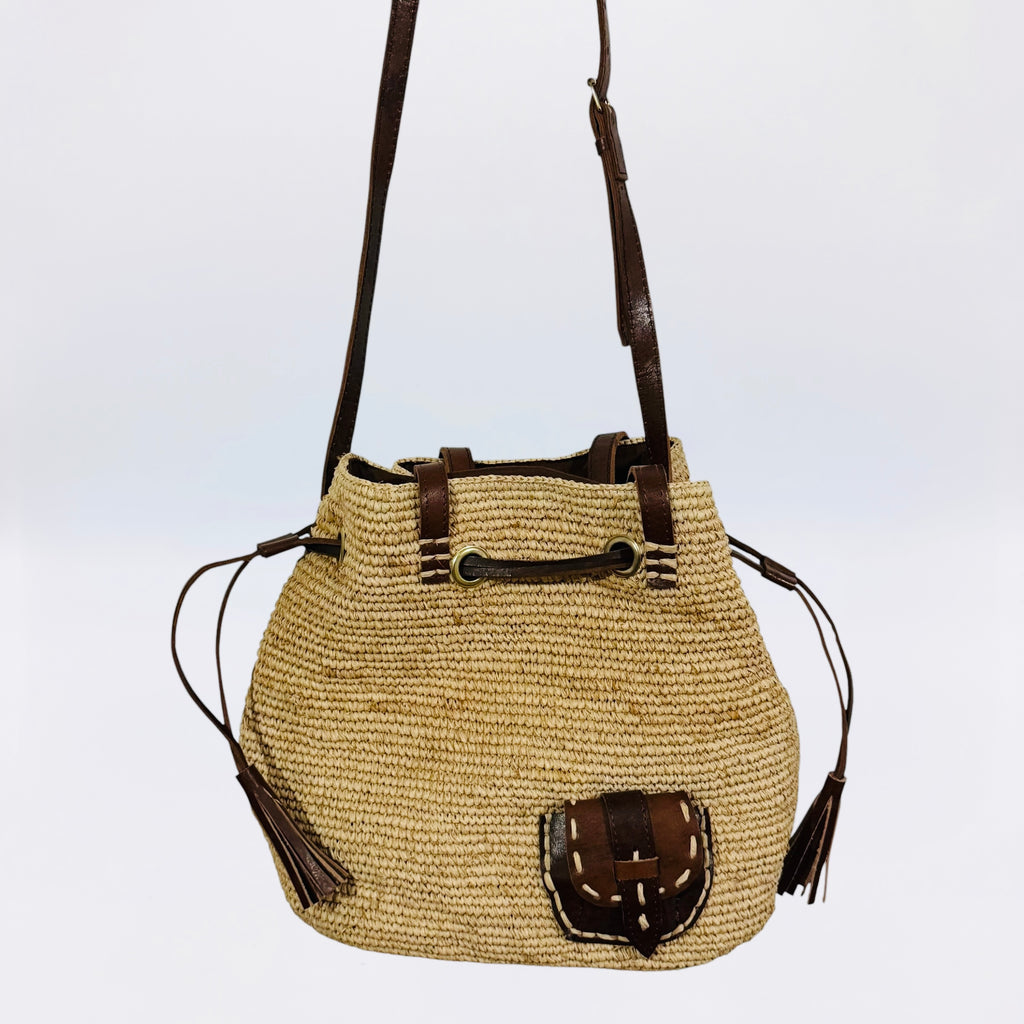 Sac Rafia « Lancel »