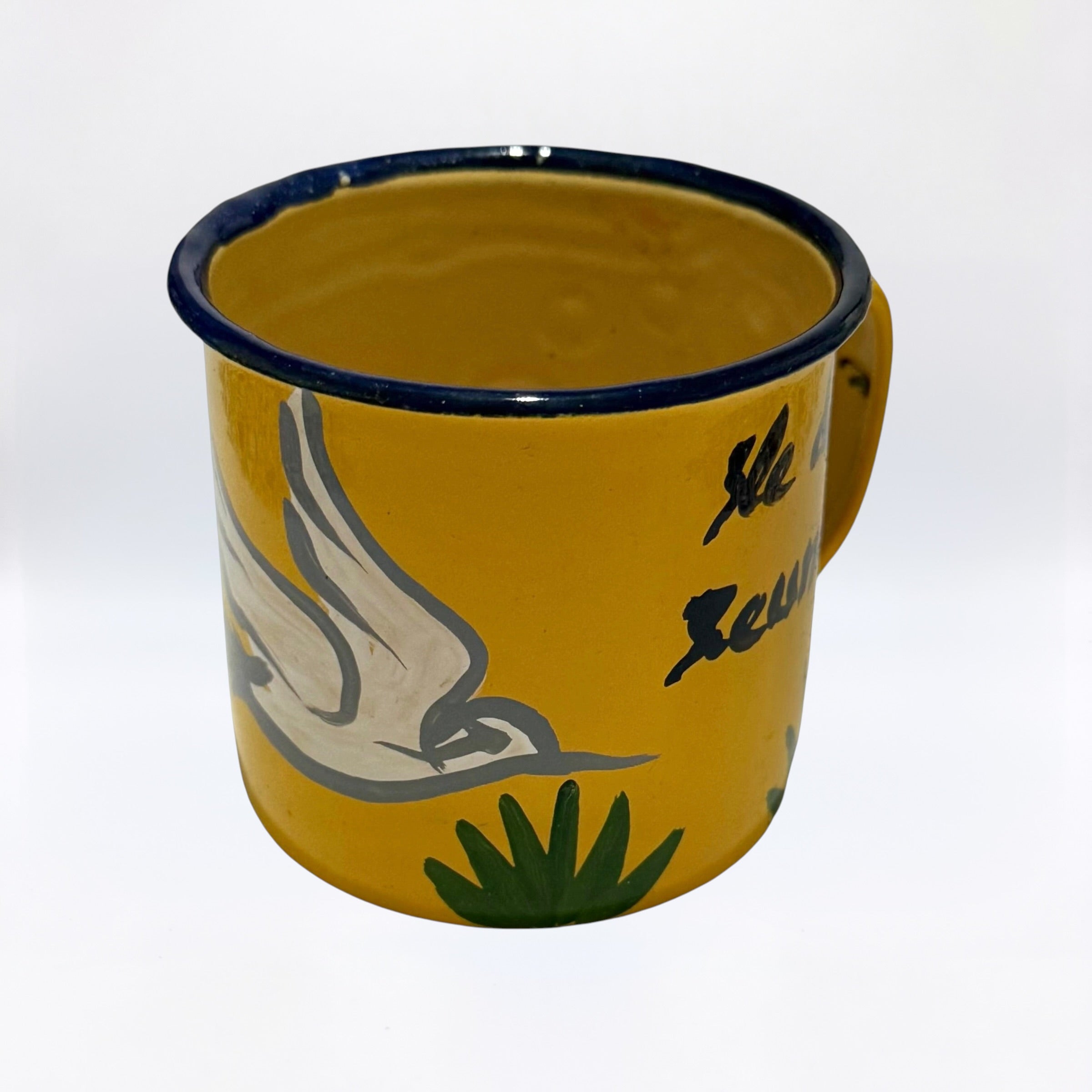 Mug Métal Paille-En-Queue