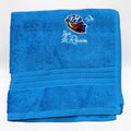 Serviette Brodé Carte Run