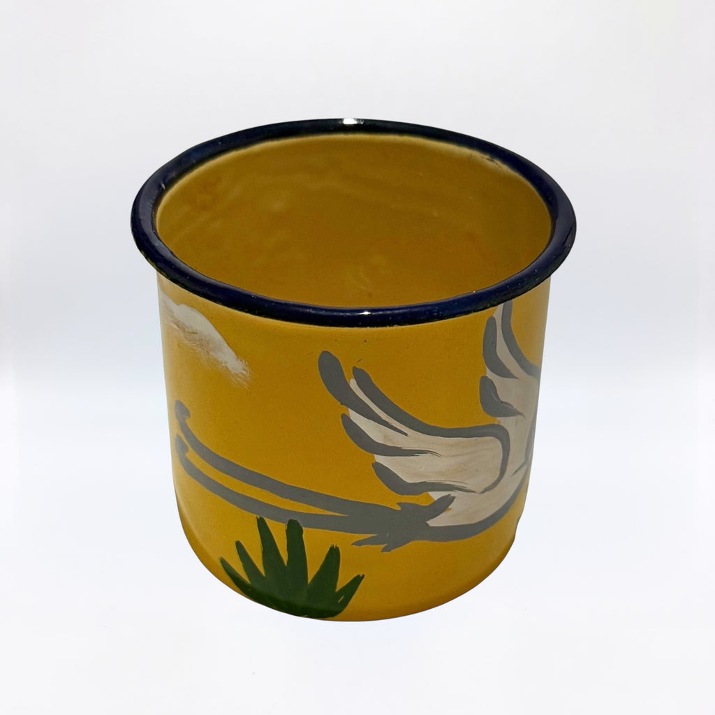 Mug Métal Paille-En-Queue