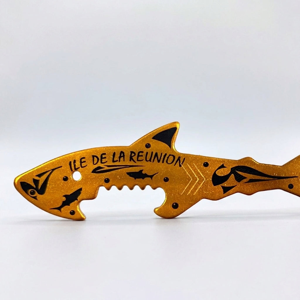 Porte-clé Requin Décapsuleur