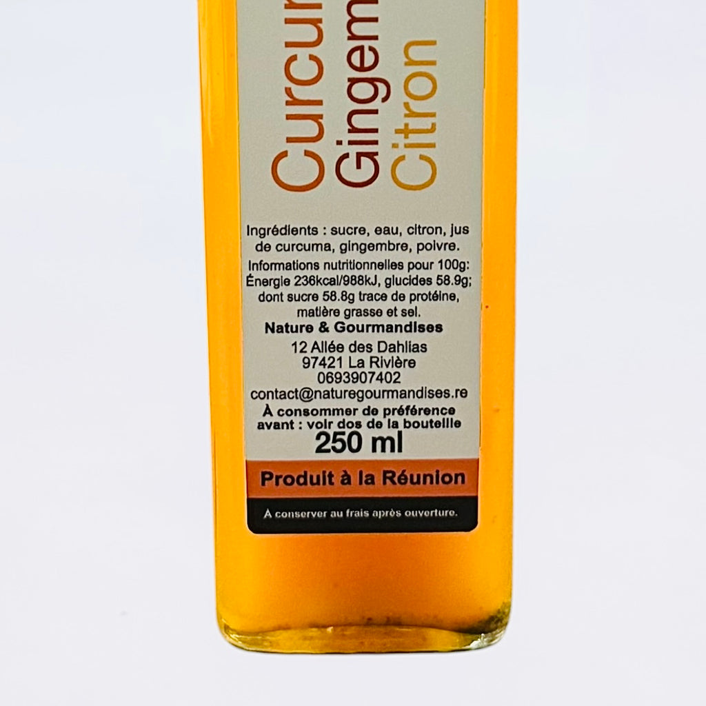 Sirop Curcuma Gingembre Citron