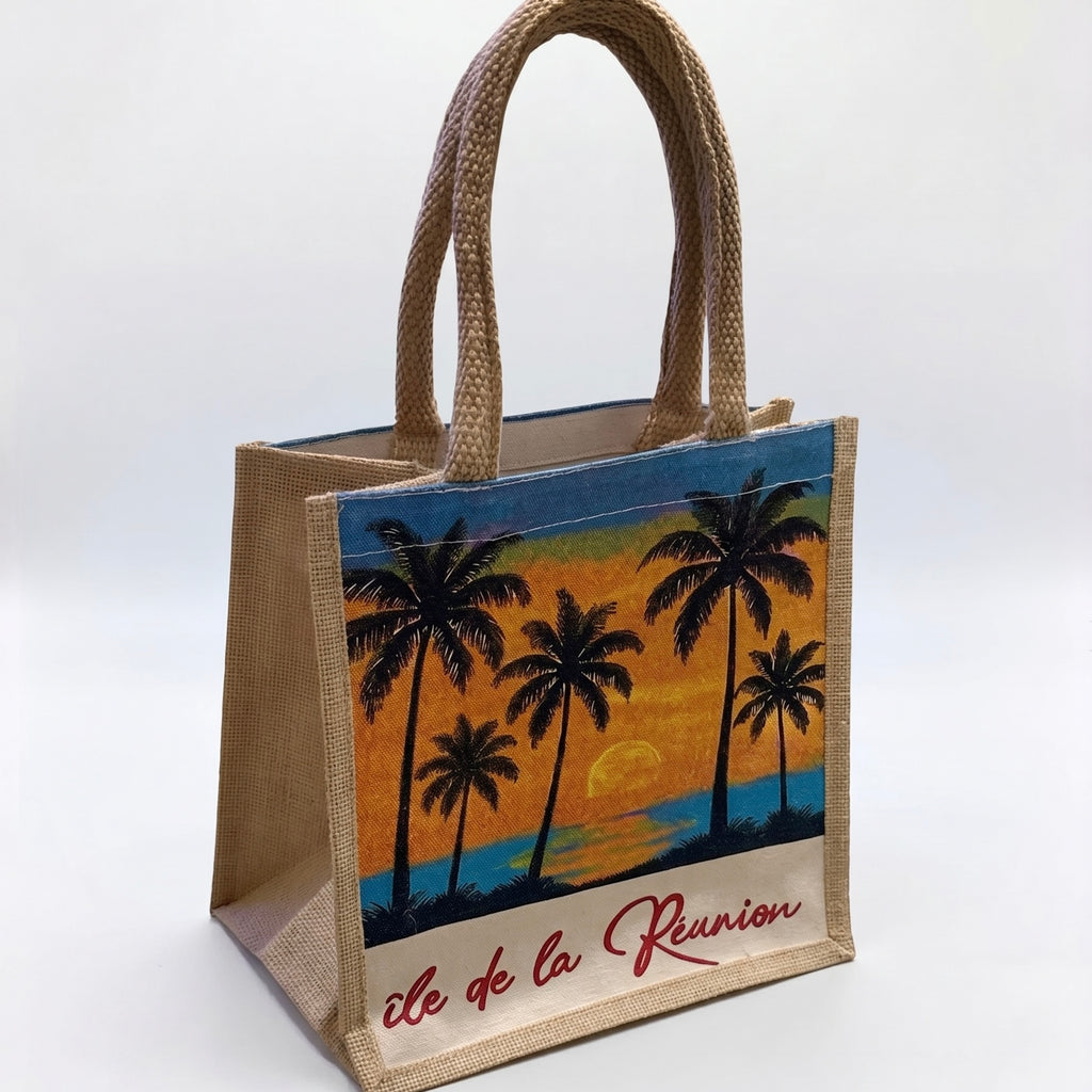 Sac Jute Sunset