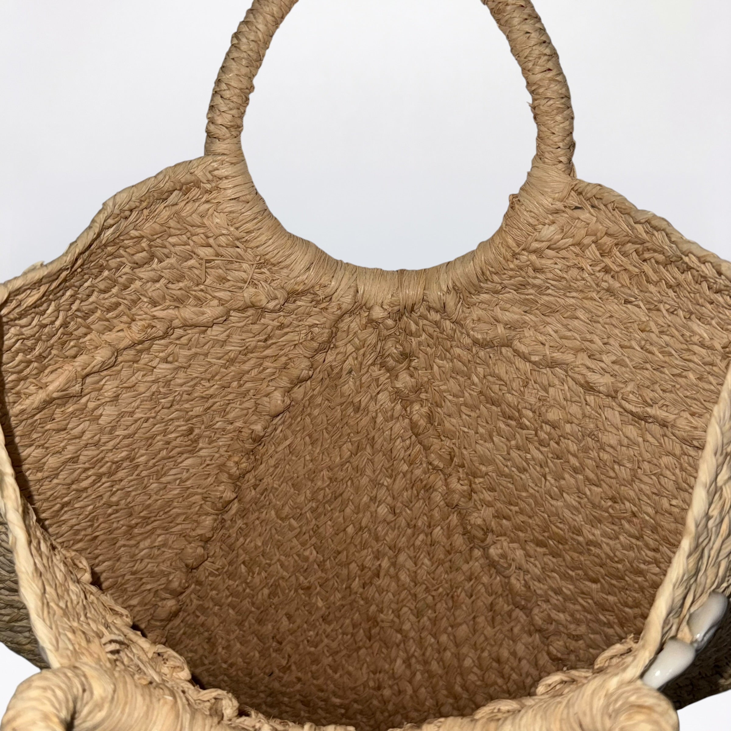 Sac Rafia Coquillage