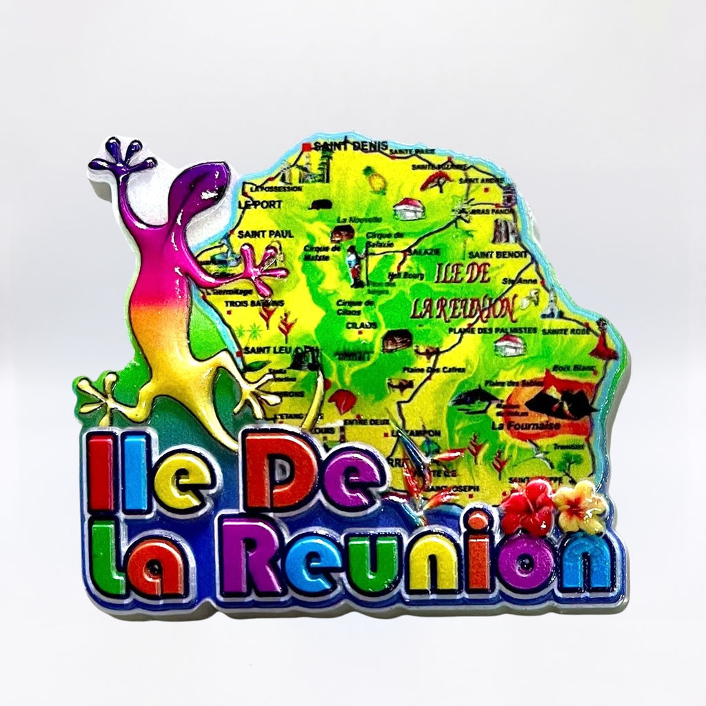 Magnet Carte Margouillat