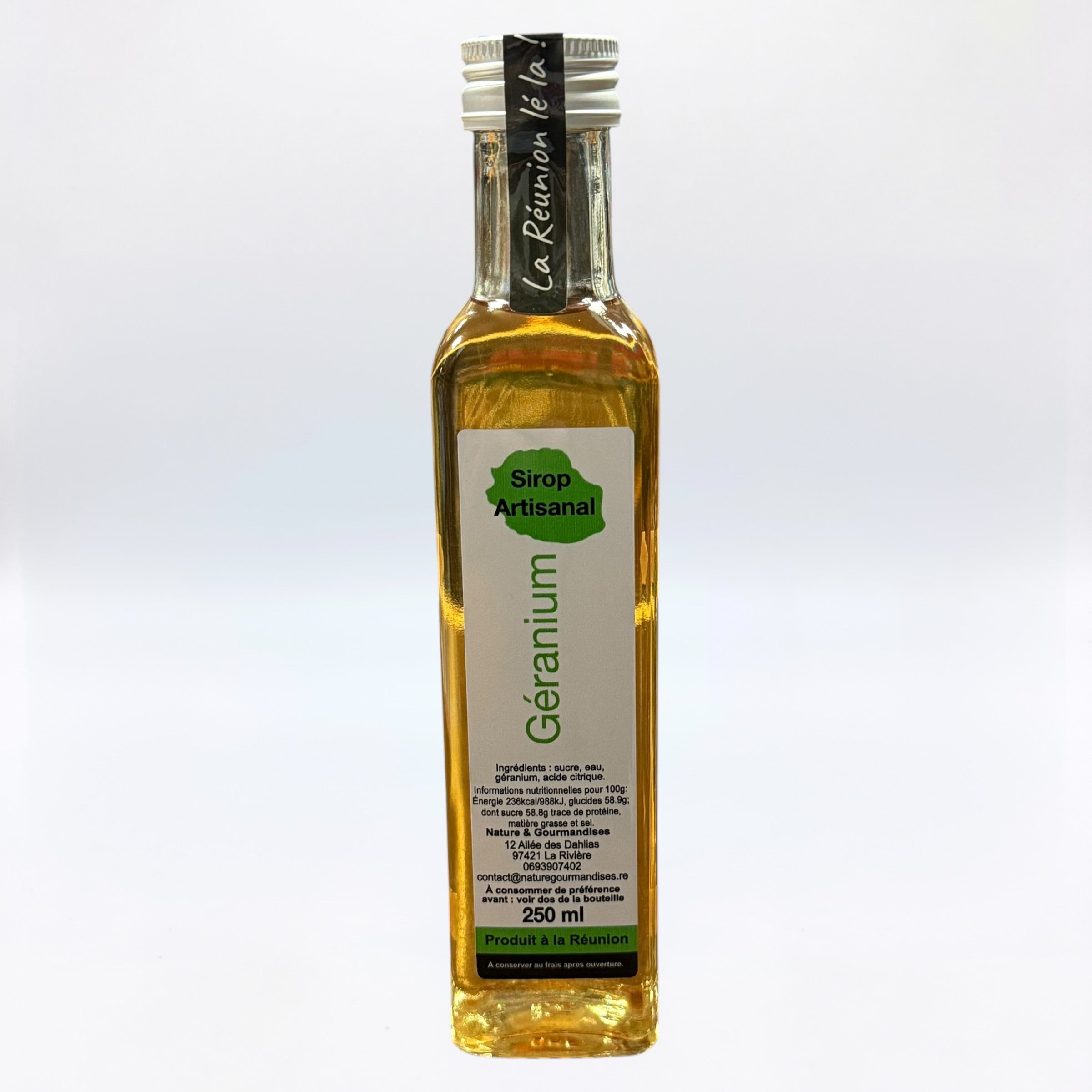 Sirop Géraniums