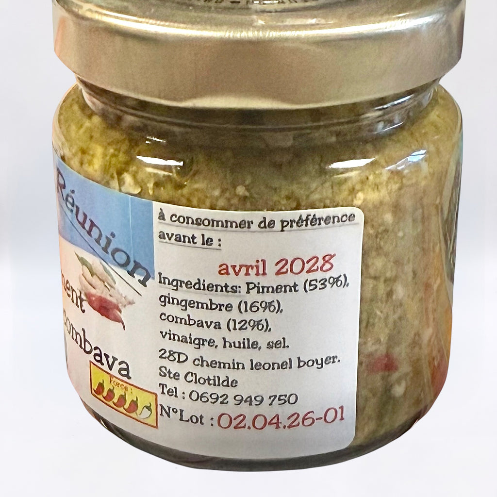 Piment Gingembre et Combava