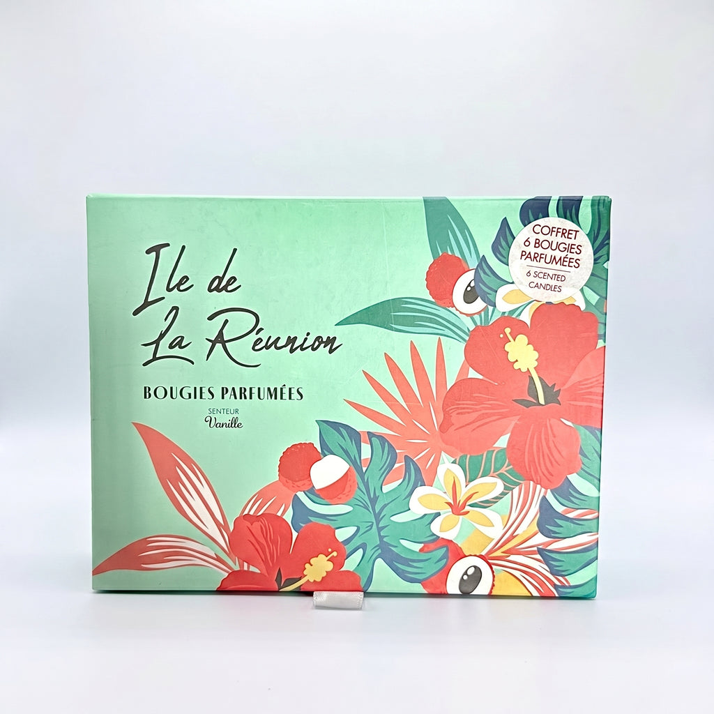 Coffret 6 Bougies Vanille