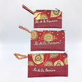 Set de 3 Pochettes Artisanal