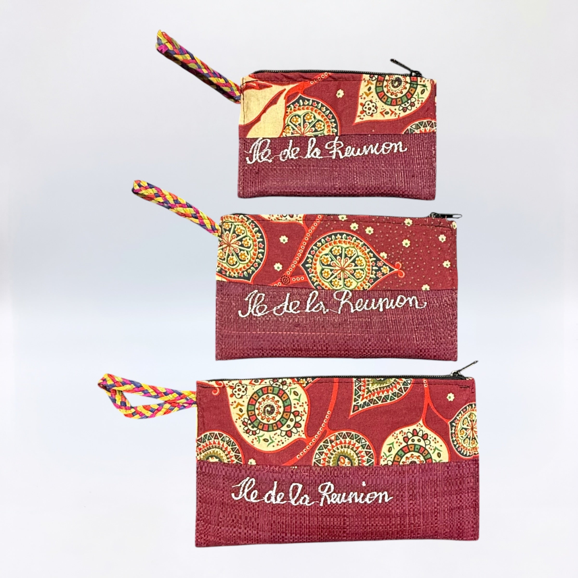 Set de 3 Pochettes Artisanal