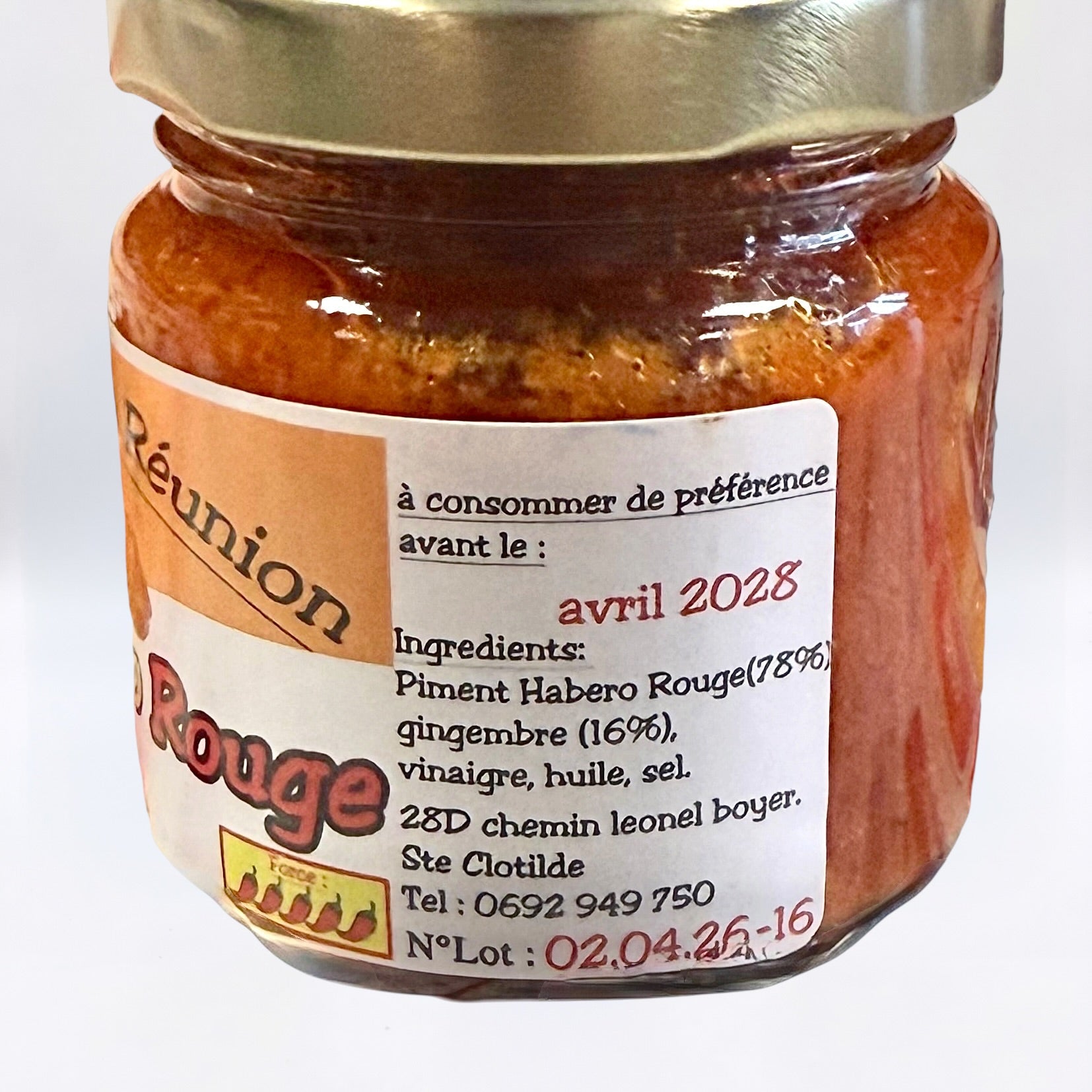 Piment Habanero Rouge