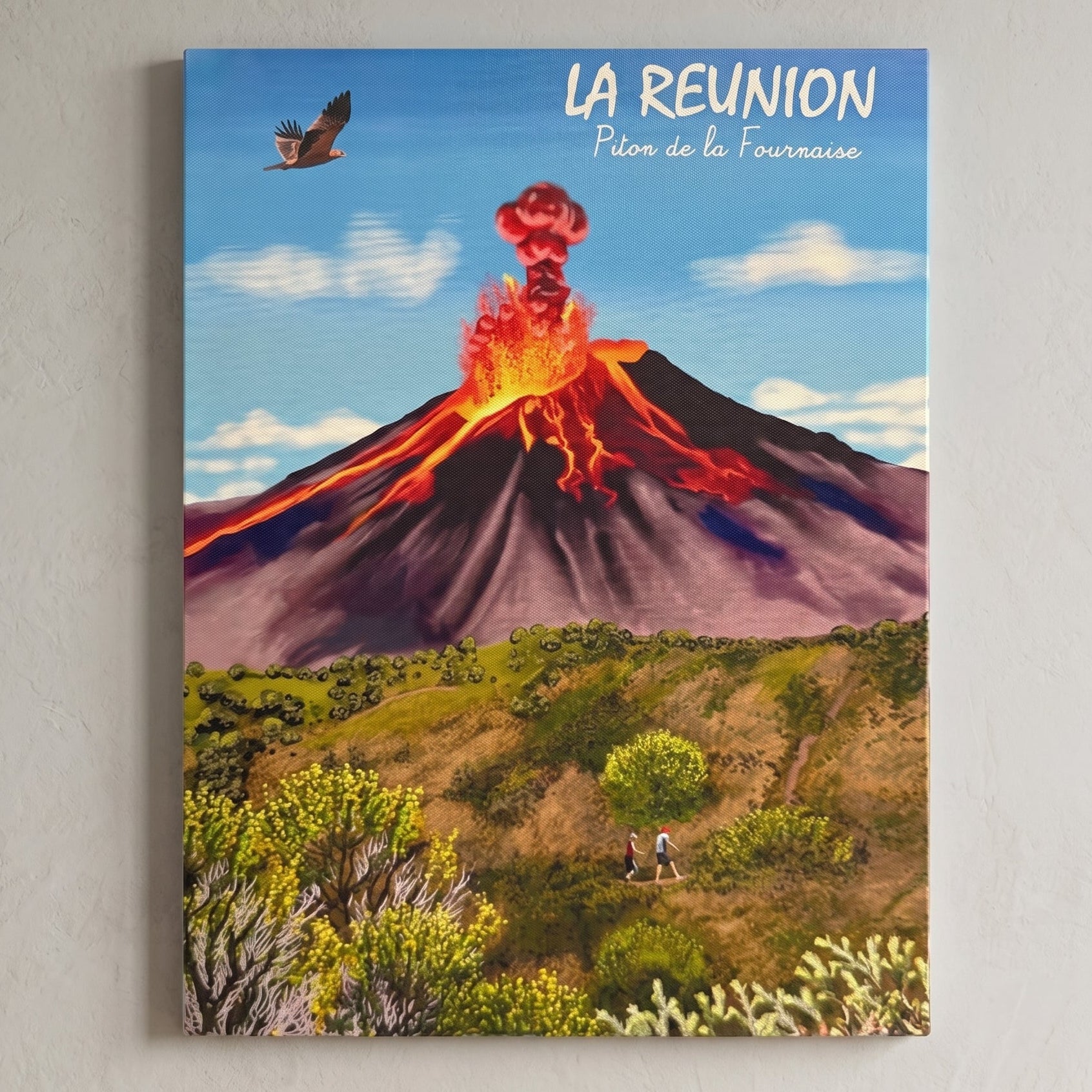 Tableau Volcan