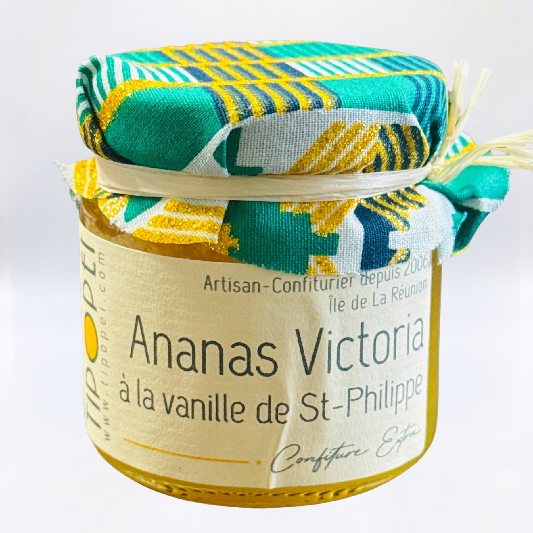 Confiture Ananas/Vanille de Saint-Philippe