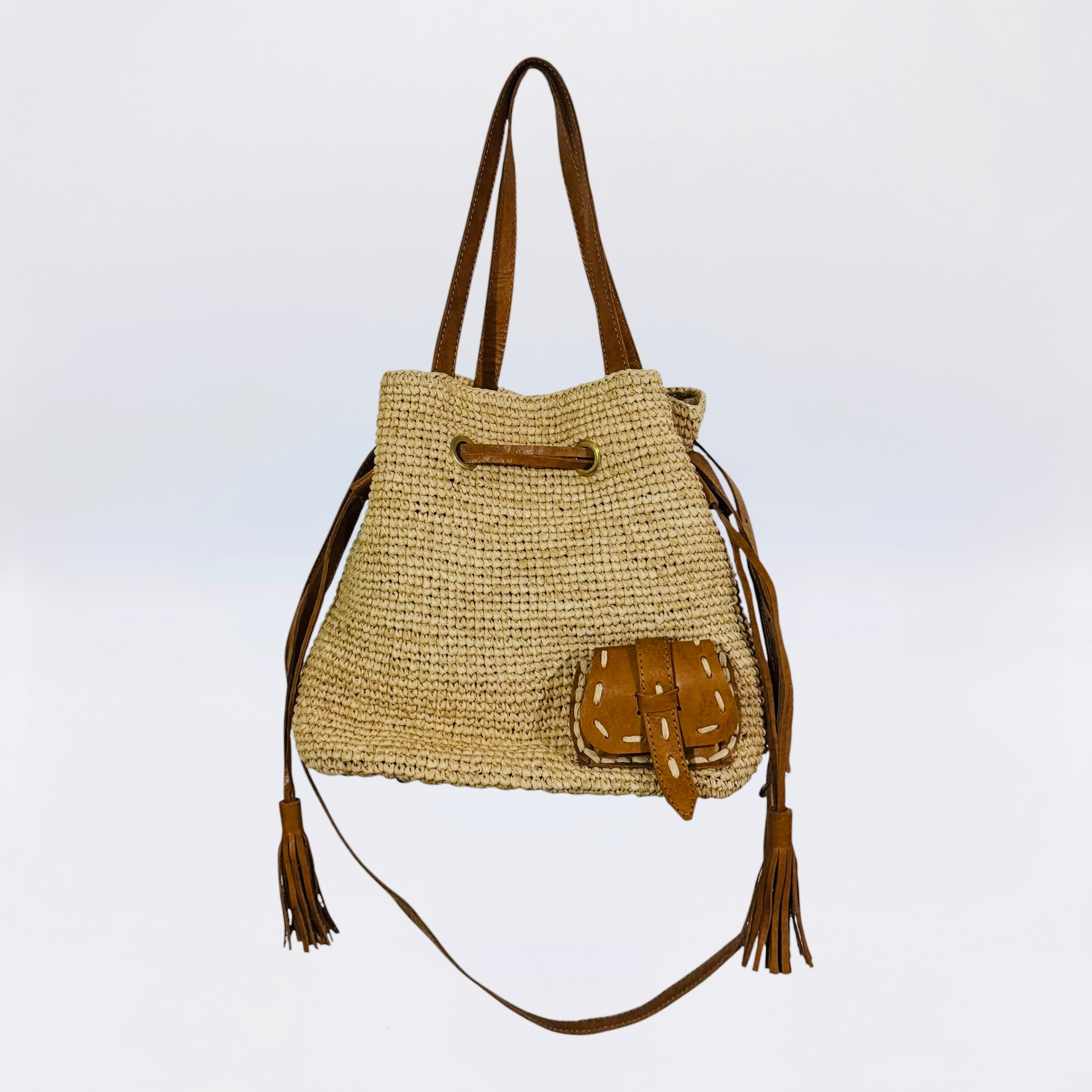 Sac Rafia « Lancel »