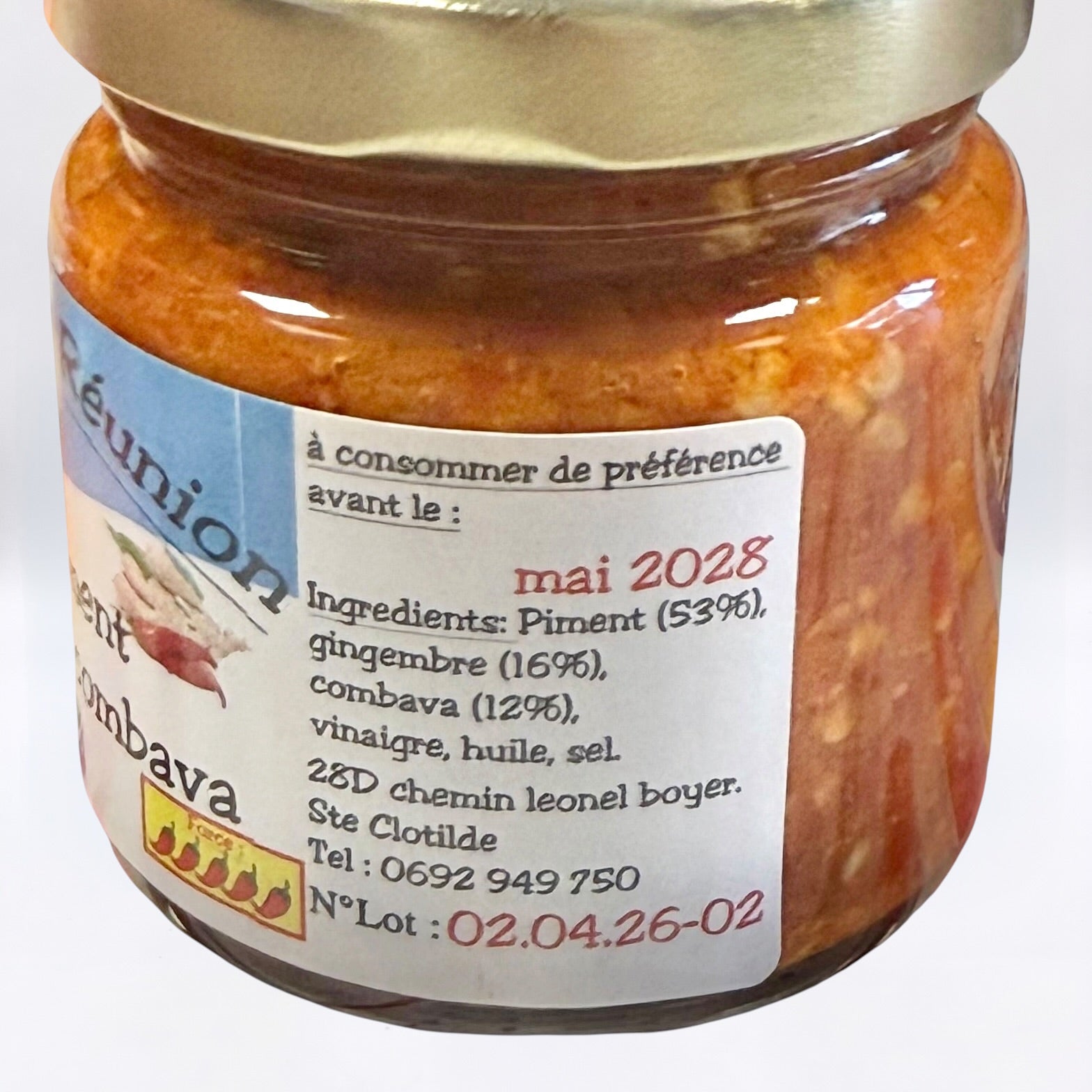 Piment Gingembre et Combava