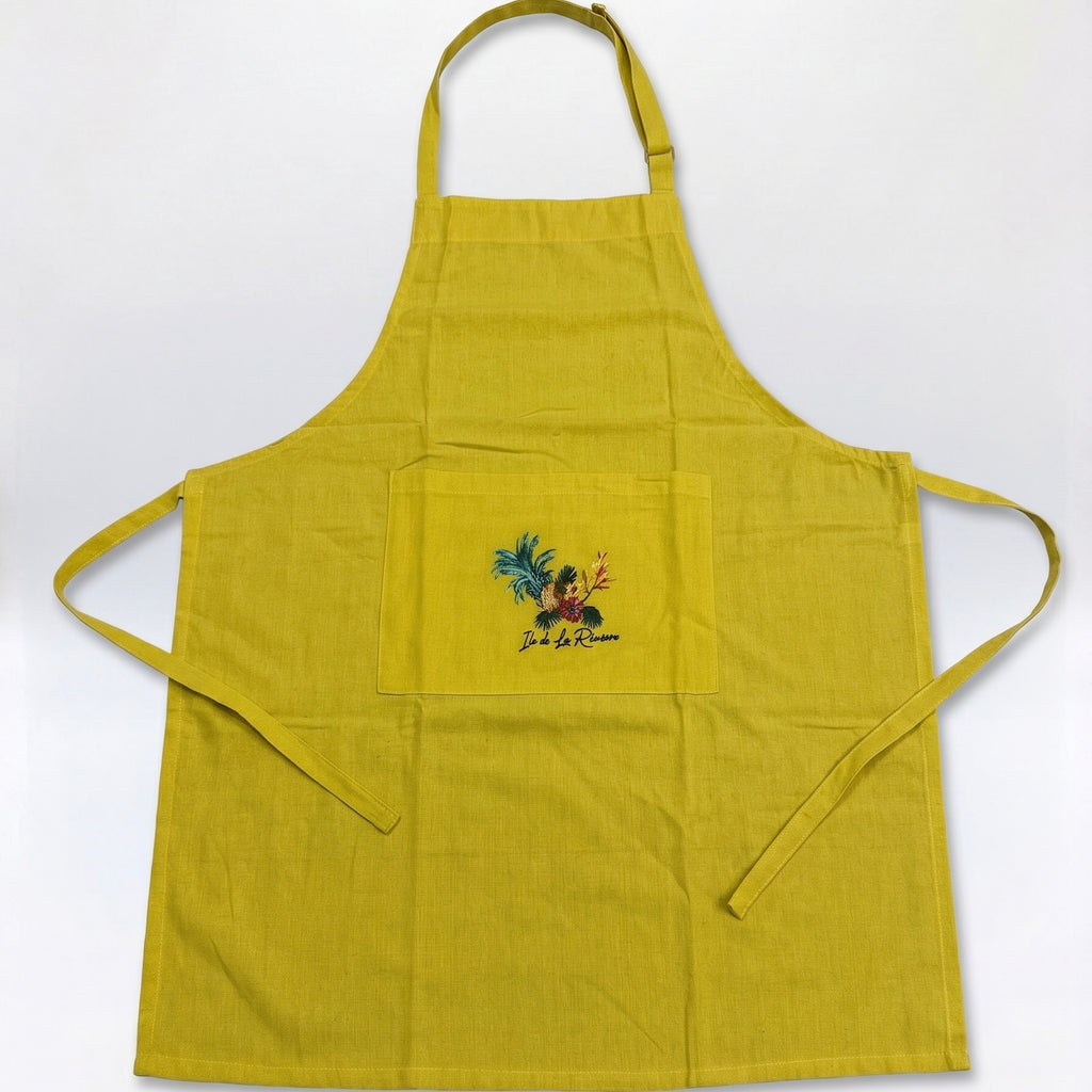 Tablier Brodé Ananas