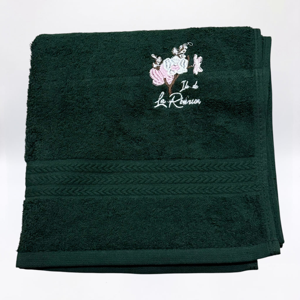 Serviette Brodé Floral